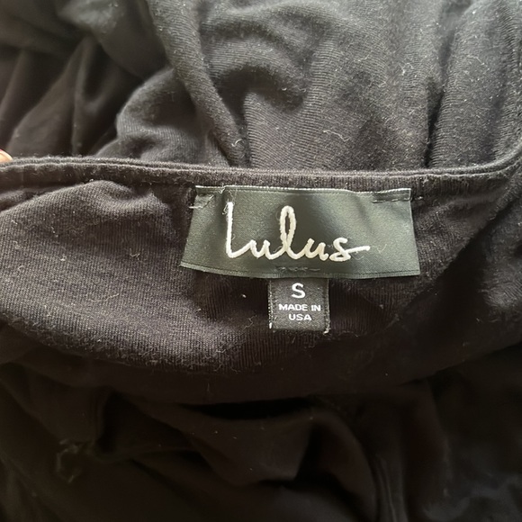 Lulu’s Cannon Black Backless Midi Dress Size S - Picture 8 of 8